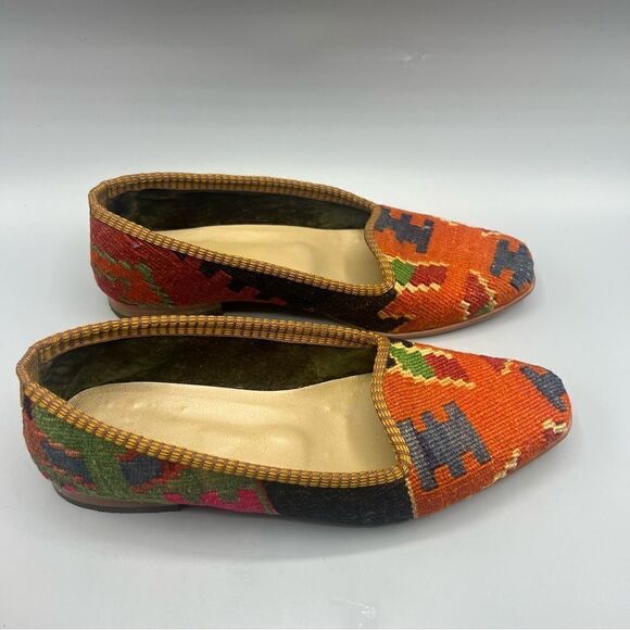 Women’s Turkish Kilim Loafers - Picture 2 of 5